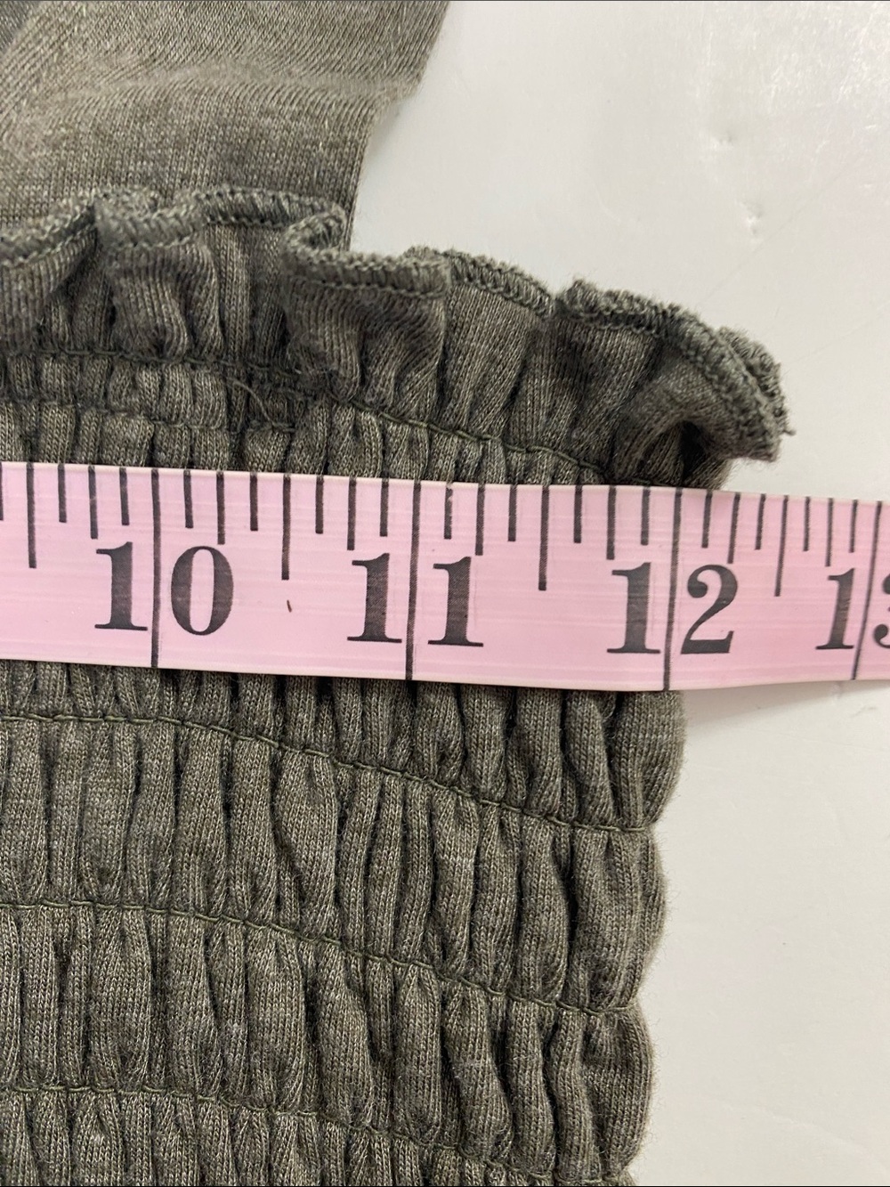 Natural Life Harper Knit Wide-Leg Jumpsuit Size XS/S Sage Green Stretch Boho - Picture 7 of 8